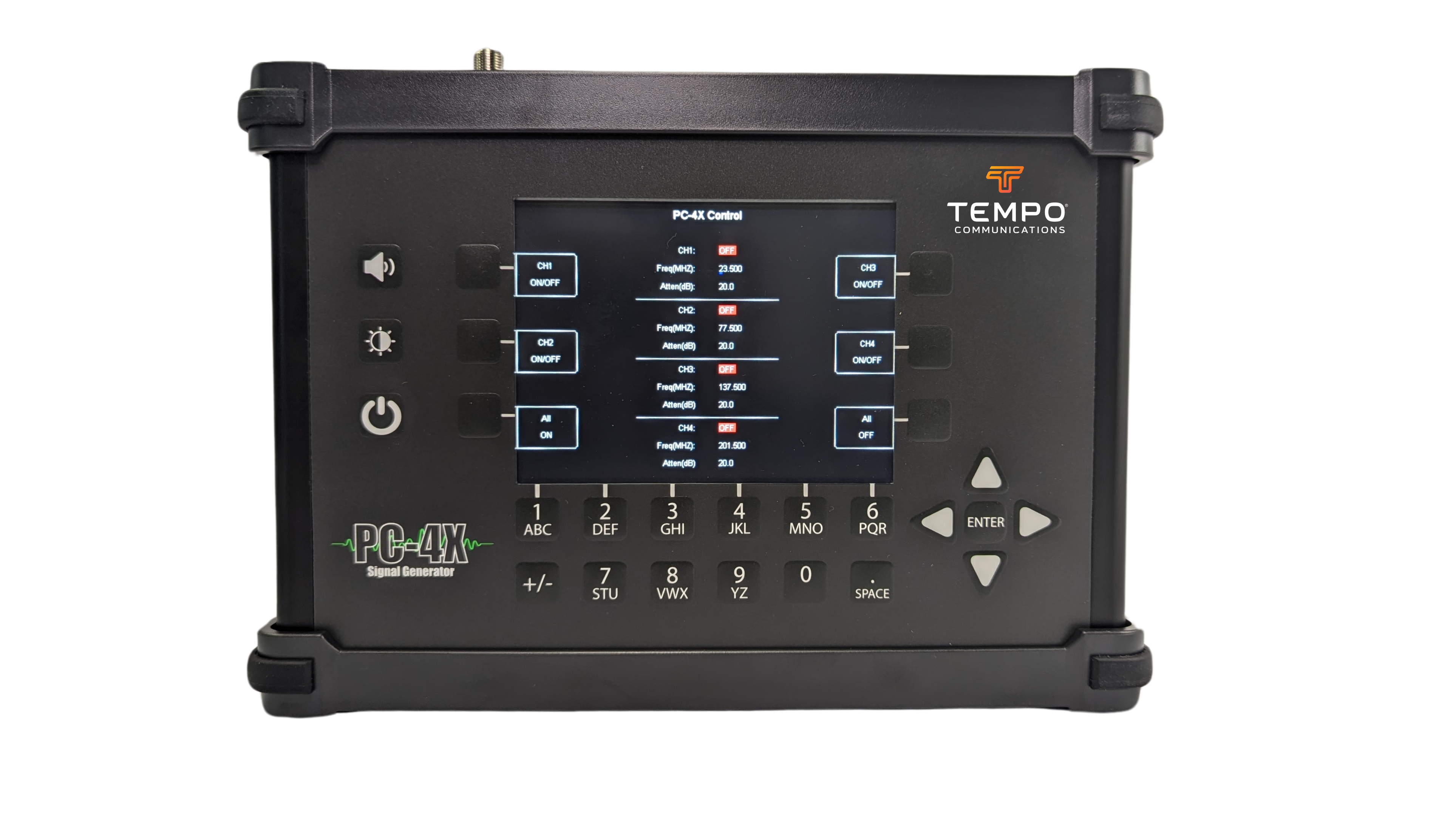 PC-4X Four Carrier CW Test Signal Generator